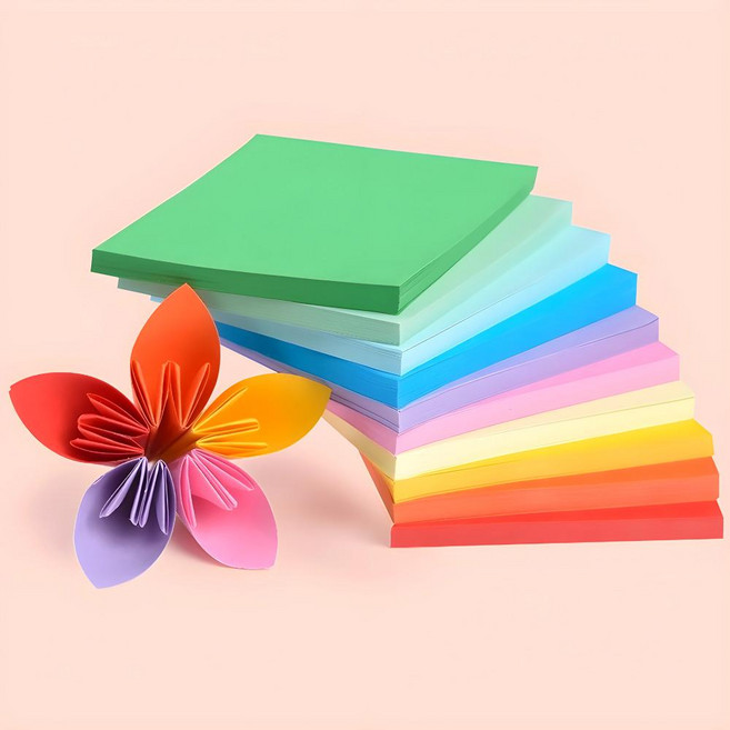 색종이 학종이 종이접기 미술 종이 공예 만들기 1000매