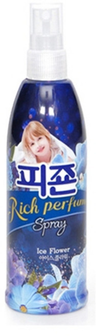 피죤 섬유탈취제 아이스플라워 200ml 탈취 제 향수 시트 스프레이 청결 제품 방향 바람, 피죤)스프레이섬유탈취제(아이스플라워/200㎖), 1개