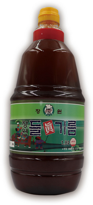 장원고소하고 진한 들기름 1.8L 업소용 대용량 들기름, 1개