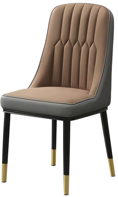 極美家居 北歐風撞色椅 餐椅, 1件, 【暗橘+灰色】高回彈海綿 久坐不塌陷, 暗橘+灰色