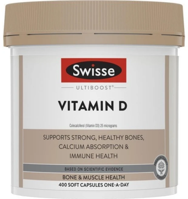 스위스 울티부스트 비타민 D 소프트 캡슐, 400개입, 1개, 400정 - 쿠팡