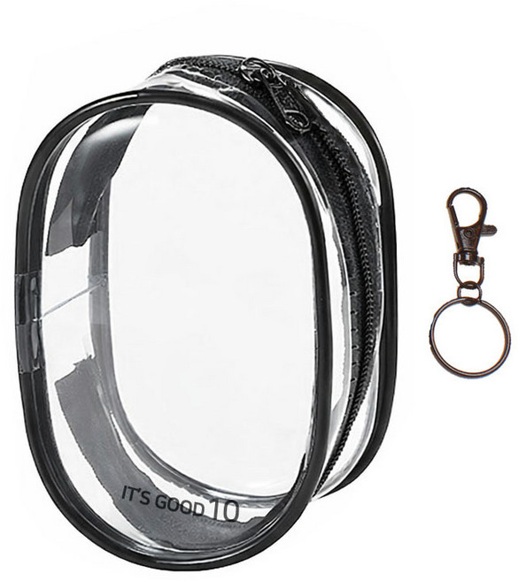 다용도 미니 투명 키링 파우치