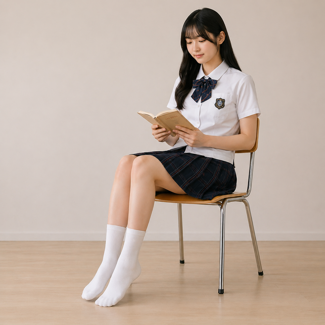 데일리온미 학생양말 무지양말 기본양말 10켤레세트