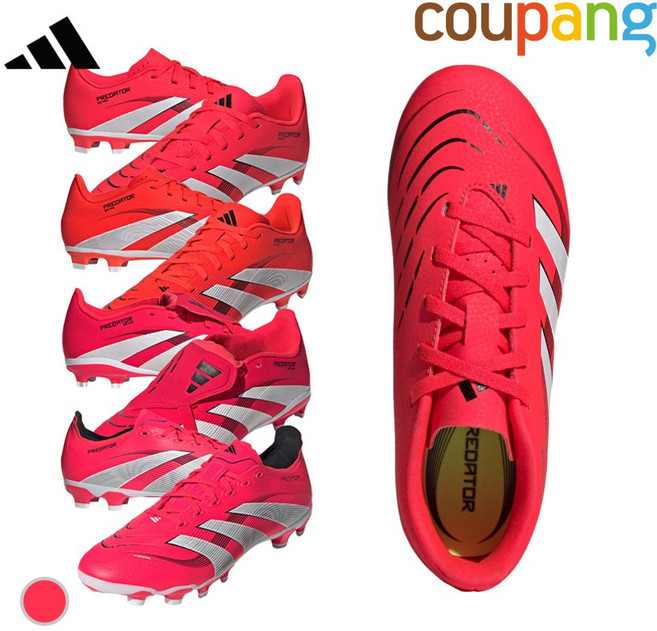 아디다스 키즈 여성 축구화 프레데터 클럽 FG/MG J ID3813