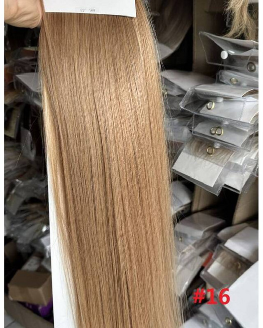 붙임머리 가발 헤어피스 ZZHAIR 100 브라질 인간 레미 헤어 익스텐션 120g140g 16"24" U 피스 클립인 내추럴 스트레이트, 옵션04) 22inches 140g, 옵션14) #16