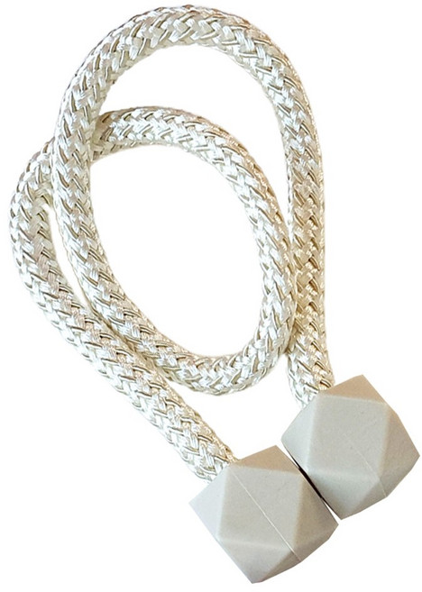 민스리빙 큐브 자석 커튼 타이백 44cm, 아이보리, 1개