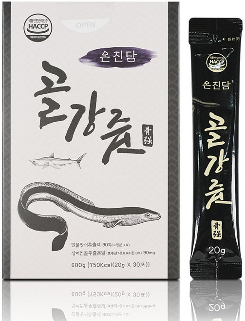 온진담 골강즙 민물장어추출액 상어연골추출분말 액기스, 30개, 20ml