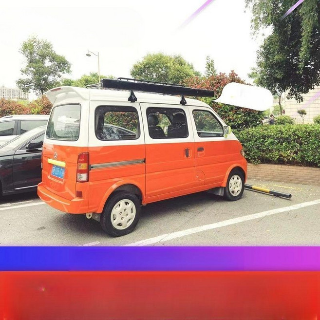 루프 바스켓 캐리어 프레임 여행 SUV 지붕랙 차량용, 1개, 창안 스타 크로스바 2단