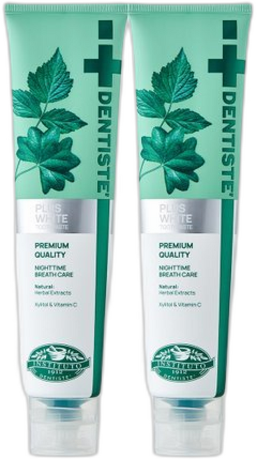 덴티스테 뉴플러스화이트, 200g, 2개
