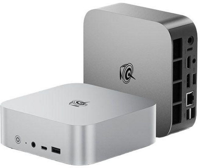 비링크 BEELINK SER8 8745HS 미니 베어본 컴퓨터 PC, 32G RAM+1TB SSD, 깊은 우주 회색