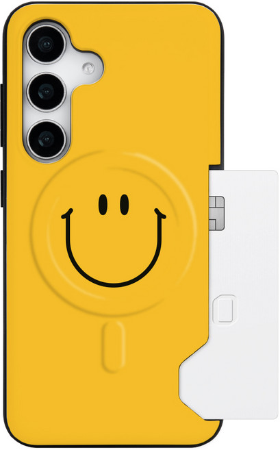 이케미 비타민 스마일 맥세이프 기능 슬라이드 카드범퍼 케이스