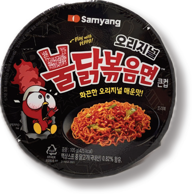 삼양 불닭볶음면 105g, 4개