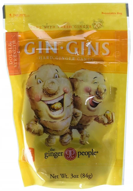Ginger People 진저피플 Gin Gins 진저 캔디 생강 사탕 84g 6팩 - 쿠팡