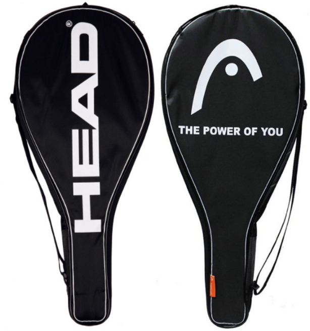헤드 테니스라켓 풀 사이즈 커버백 케이스 288050, 1개, 블랙