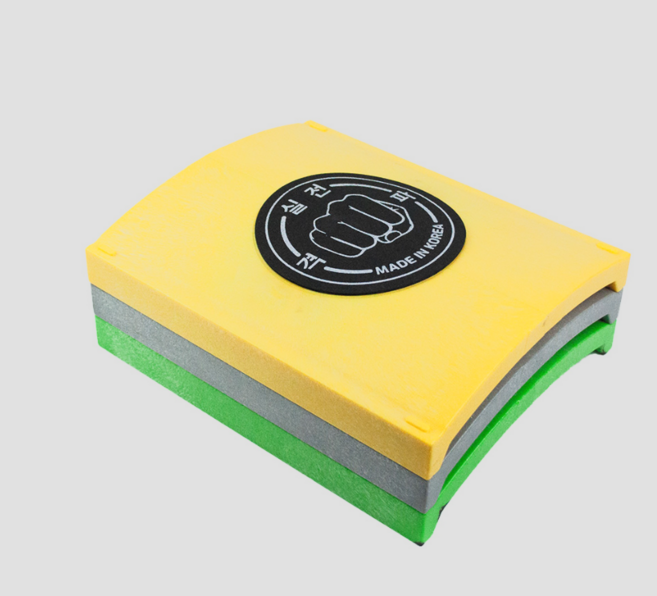 [무스포] 조립식 실전 수련용 기와, 옐로우 (초급), 1개