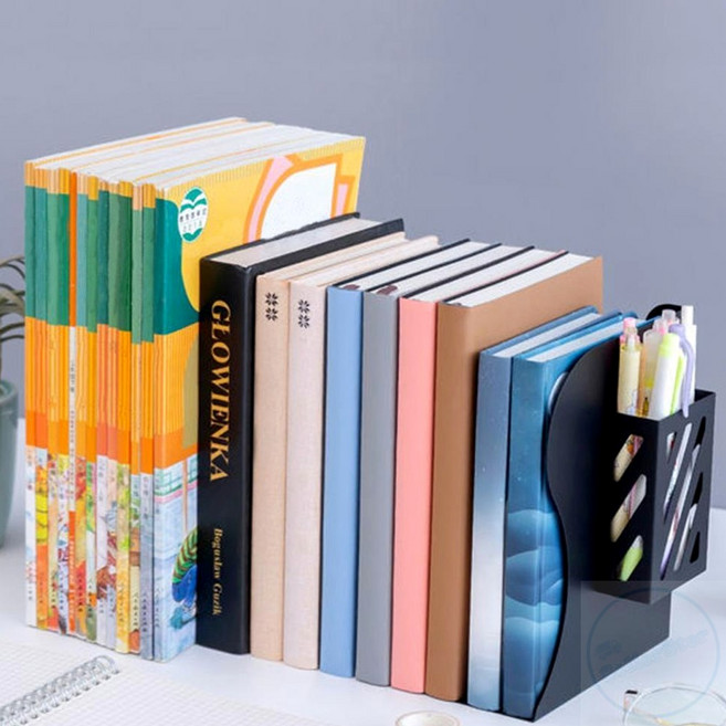 철제책꽂이 자바라 책꽂이 블랙