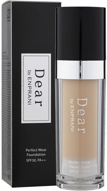 엔프라니 디어 바이 퍼펙트웨어 파운데이션40g SPF30 PA++, 21호(라이트베이지), 1개