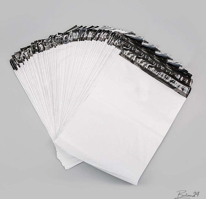 LDPE 택배봉투 100매 화이트 17x26cm 질긴봉투 택배용 실속형 대량주문 사무실 온라인쇼핑몰