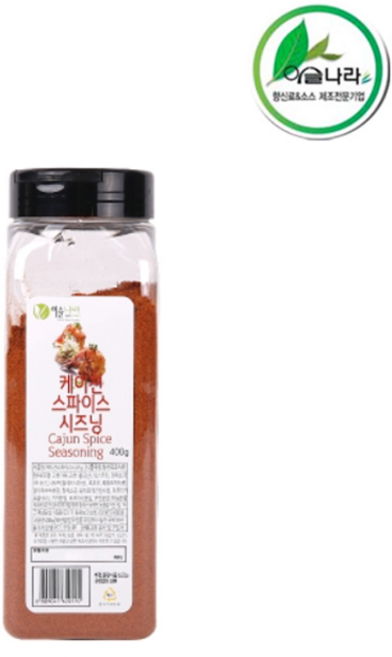(주)이슬나라 튀김 향신료 케이젼 스파이스 시즈닝 400g, 2개