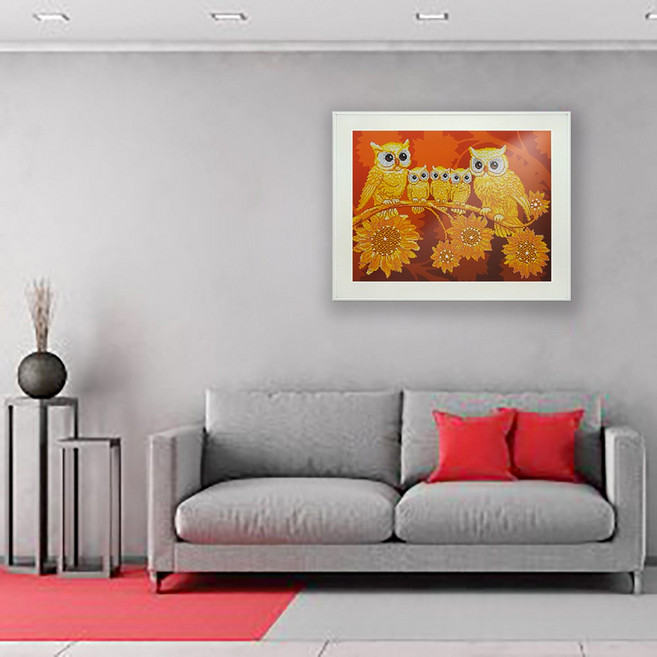 [대형 105~165사이]보석 십자수 매트 알루미늄 액자 맞춤 주문 제작, 가로+세로의 합=105.1~110cm 사이, 가로, 무광금색, 1개