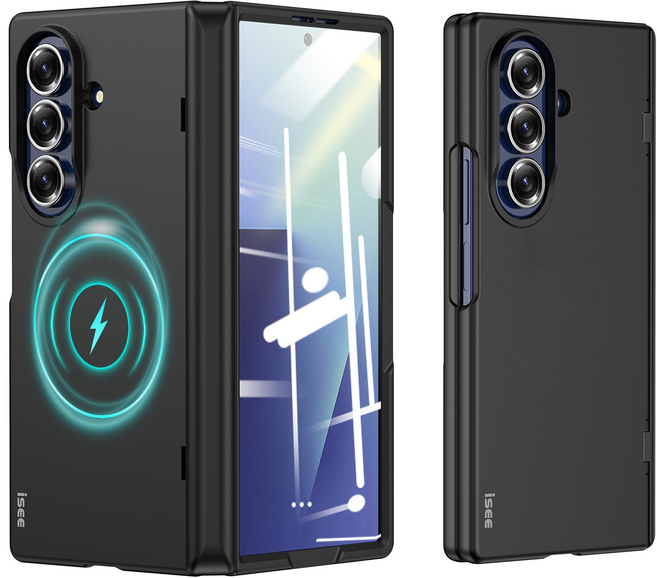 아이시(isee) Z폴드7 카메라 무간섭 / Z플립7 힌지보조 맥세이프 일체형 액정보호 케이스