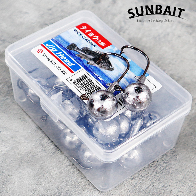 썬베이트 지그헤드 벌크 대용량 덕용 일반훅 배스 광어 바늘, 1개, 70개입