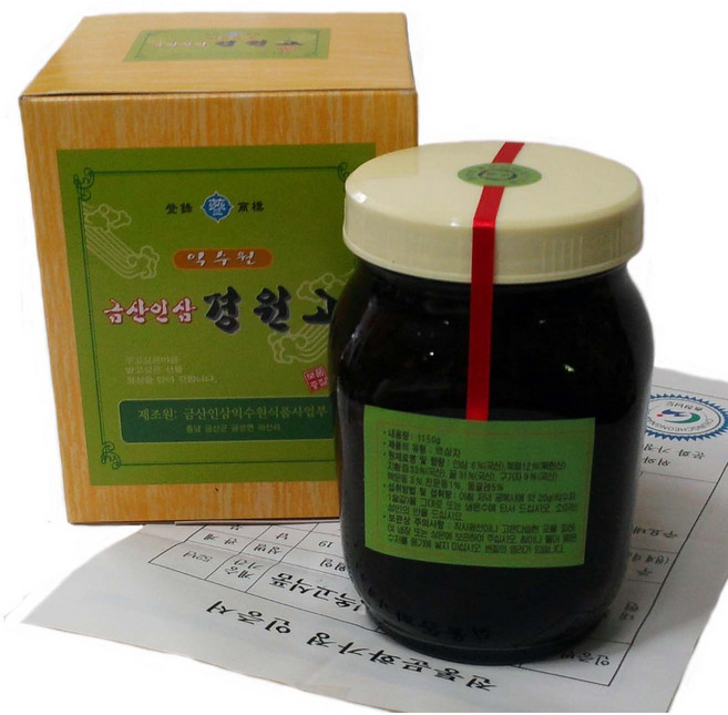 경원고 78년 전통 금산 경원고(1150g) 2대째 생산-1948년 생산, 1개, 1.15kg