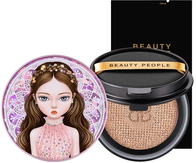 (본품+리필) 뷰티피플 철벽녀 시즌17 에이징 리커버리 커버 쿠션 파운데이션 18g+18g, 1개, 본품(버전1)+리필/21호 - 쿠팡