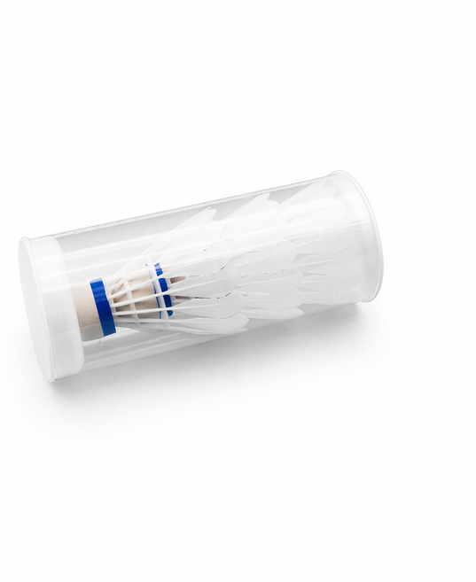 나일론 셔틀콕 배드민턴공, 화이트, 1개, 3개입