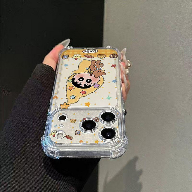 可愛小新手機殼 適用於 iPhone