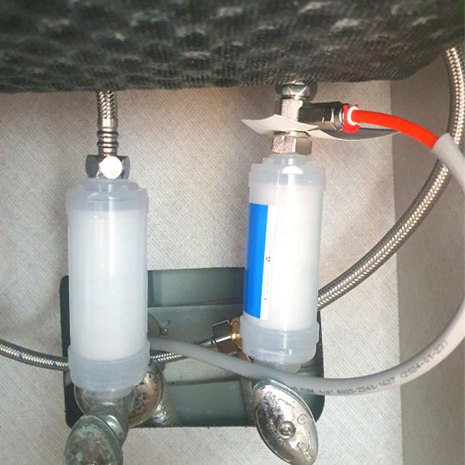 플로루찌 언더싱크정수기필터 싱크대하부필터, 1개