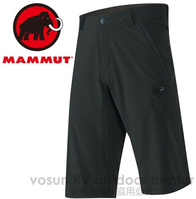 MAMMUT 長毛象 男款防曬彈性透氣排汗防潑水登山短褲 Crags系列