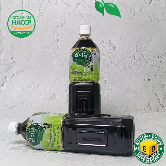 참다음 매실 농축액 1.5L 건강 음료 원액, 1개