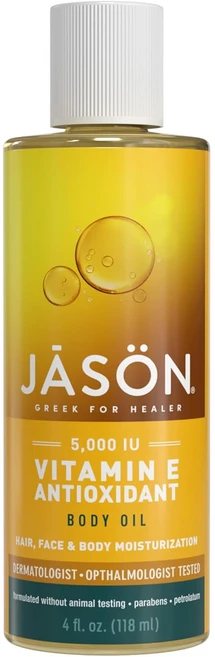 Jason Natural 비타민 E 스킨 오일, 118ml, 1개 - 쿠팡