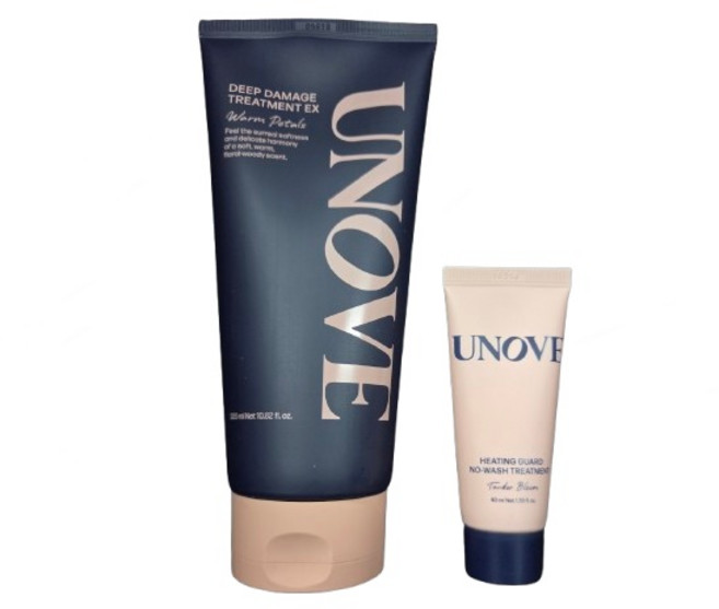 어노브 딥 데미지 트리트먼트 EX 웜페탈 320ml+어노브 히팅 가드 노워시 트리트먼트 40ml, 1개