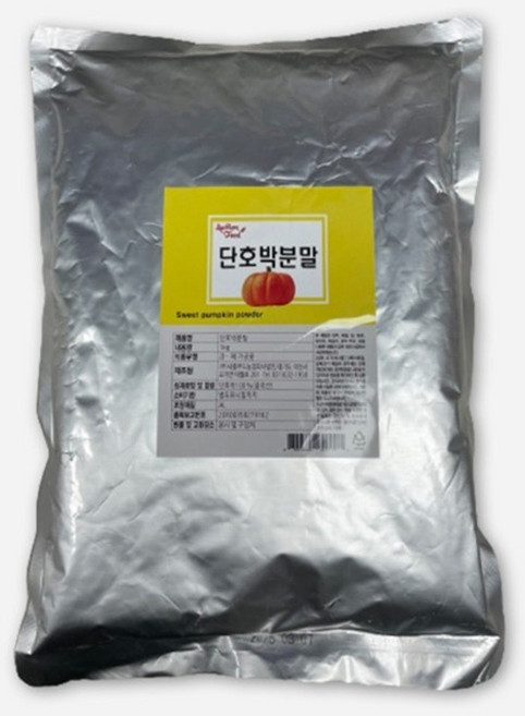 새롬단호박분말1kg, 1개, 1kg