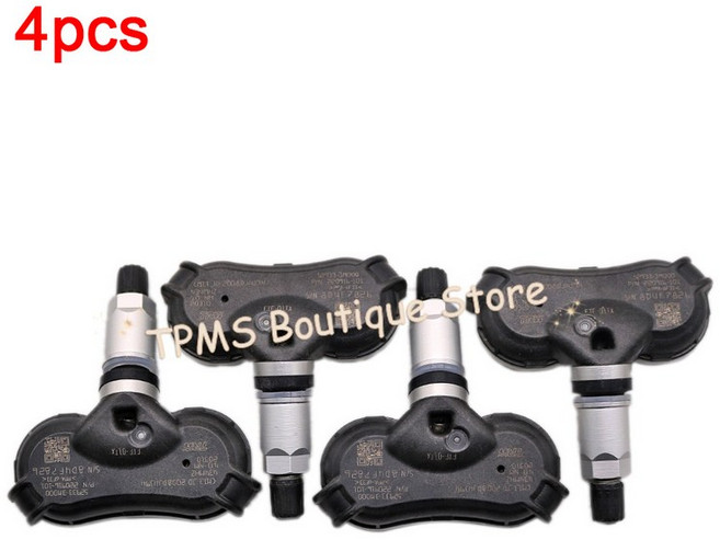 타이어 공기압 모니터링 시스템 TPMS 4개 434MHz 52933-3M000 기아 호환 스포티지 현대 호환 ix35 제네시스, 01 For kia 호환, 01 Sportage, 01 4pcs