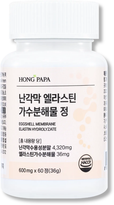 난각막 관절영양제 HACCP 홍파파, 1개, 60정