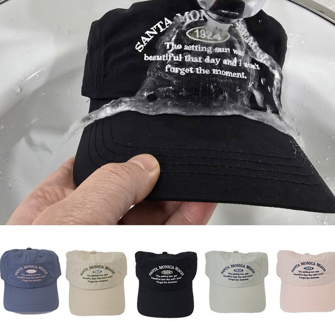 나일론 경량 볼캡 남녀공용 여름 물놀이 모자 워터밤 빠른건조 러닝 운동 데일리 깊은핏