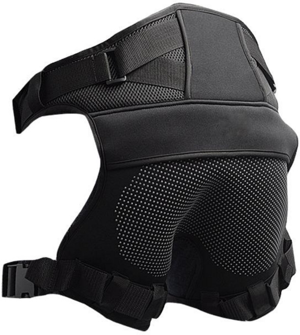 갯바위 바다 낚시 방석 남자 엉덩이 보호대 힙커버 히프 커버, 블랙