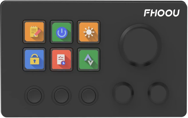 키보드손목받침대 Mirabox N3 Streamdeck 키패드 화면 손잡이 사용자 매크로 미니 키보드 데스크탑 컴퓨터, 01 Black