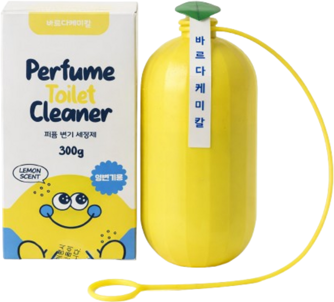 바르다케미칼 향기나는 화장실 변기 세정제 자동 변기클리너, 6개, 250g