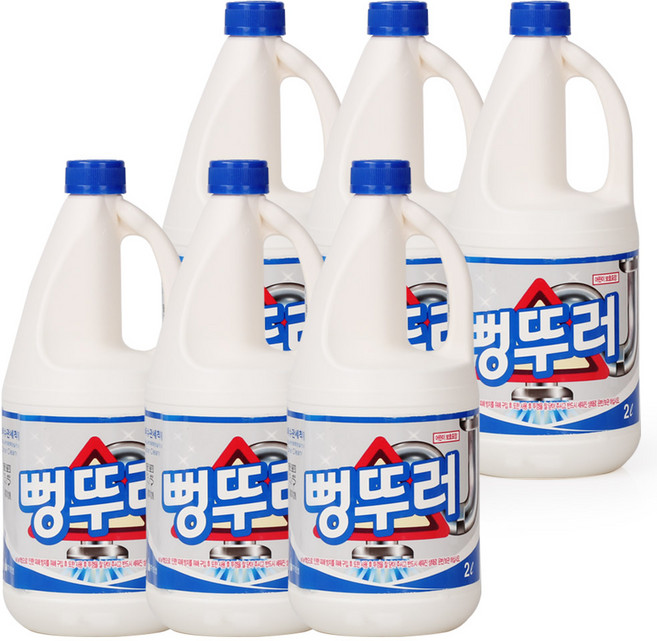 성진켐 뻥뚜러 2KG, 2L, 6개