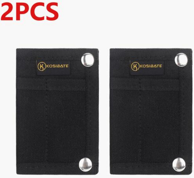 EDC 컴팩트 포켓 정리함 파우치 캠핑 하이킹 등산 야외 캠핑 사냥 보관 가방 다기능, 02 Black