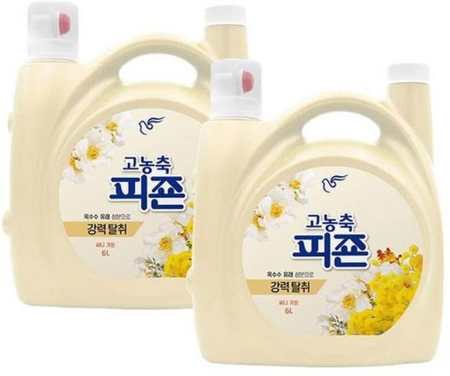 피죤 피죤 리치퍼퓸 섬유유연제 써니가든 2개 코 스트코, 1개, 6L