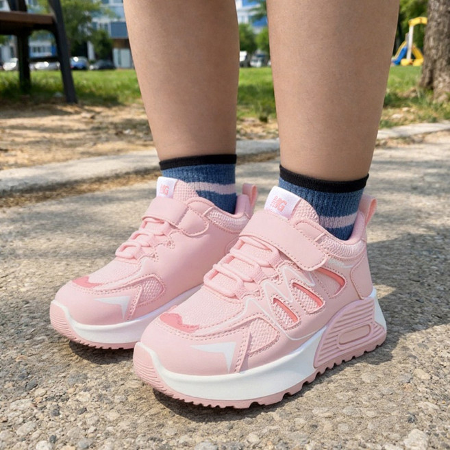 바이시유 키즈운동화 아동 발편한 주니어 신발 남아 여아 운동화 스니커즈 팡팡