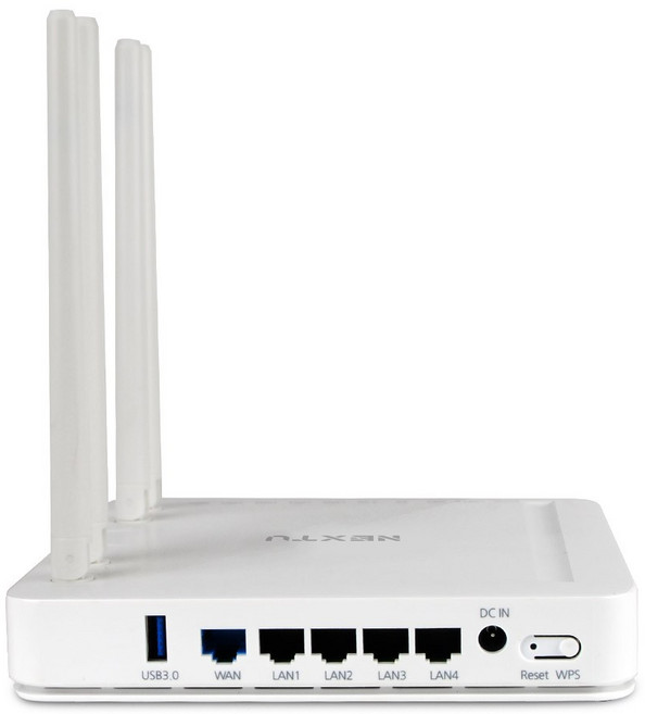 넥스트 11ac 1200Mbps 듀얼밴드 유무선공유기 5Dbi 안테나4, NEXTU 7004N, 1개