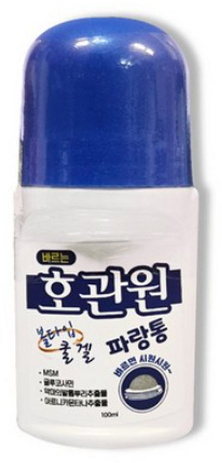 바르는 호관원 파란통 롤타입 100ml, 1개