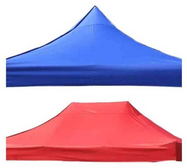 접이식 캐노피 천막 교체용 사각 지붕 텐트 천 그늘막, 2m x 3m 레드