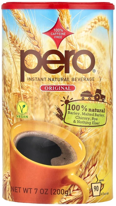 패로 Pero 인스턴트 천연 음료 무카페인 오리지널 200g(7oz) PEO-59610, 200g, 1개 - 쿠팡